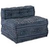 vidaXL Modul&aacute;rna pohovka 4 pcs Indigo 70 x 70 x 56 cm l&aacute;tka