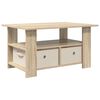 vidaXL Konferenčn&yacute; stol&iacute;k Sonoma dub 77 x 55 x 42 cm Kompozitn&eacute; drevo