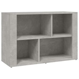 vidaXL Komoda bet&oacute;novo siv&aacute; 80x30x54 cm spracovan&eacute; drevo