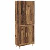 vidaXL Highboard Star&eacute; drevo 69,5 x 34 x 180 cm Kompozitn&eacute; drevo