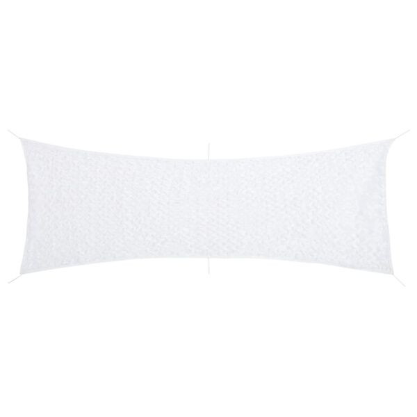 vidaXL Maskovacia sieť s &uacute;ložnou ta&scaron;kou 519x142 cm biela