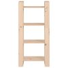 vidaXL Knižnica/deliaca stena 60x35x125 cm masívna borovica