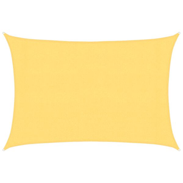 vidaXL Tieniaca plachta 160 g/m², béžová 3x5 m, HDPE