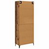 vidaXL Highboard Star&eacute; drevo 69,5 x 34 x 180 cm Kompozitn&eacute; drevo