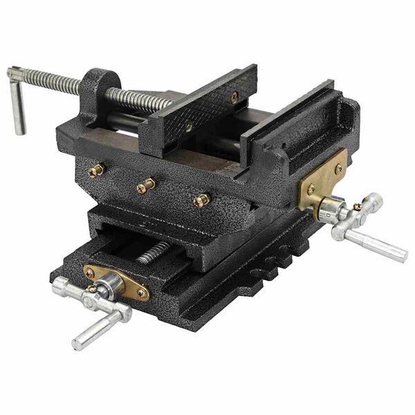 vidaXL Ručne ovl&aacute;dan&yacute; posuvn&yacute; zver&aacute;k na vŕtanie 150 mm