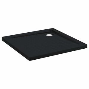 vidaXL Sprchov&aacute; z&aacute;kladn&aacute; vanička s bodkami 80 x 80 x 4 cm ABS Čierna