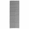 vidaXL Vonkaj&scaron;&iacute; koberec ARAKIL čierny 80x250 cm PP