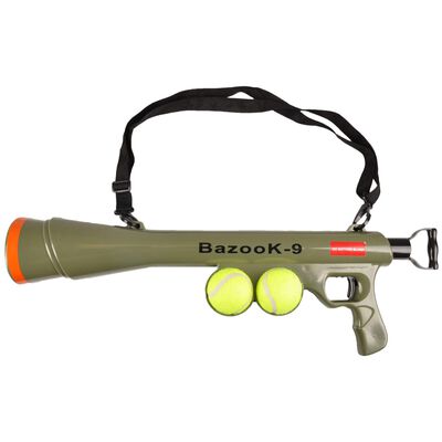 FLAMINGO Vystreľovač loptičiek BazooK-9 s 2 tenisovými loptičkami 517029