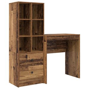 vidaXL St&ocirc;l Star&eacute; drevo 115,5 x 40 x 127 cm 2 ks