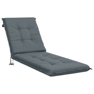 vidaXL Vank&uacute;&scaron; na ležadlo GEMERT 100% polyester Modr&aacute; 190 x 50 x 9 cm