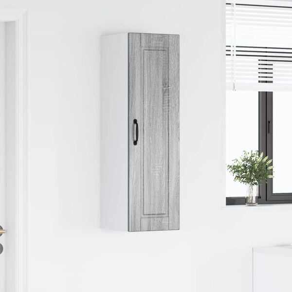 vidaXL Kuchynsk&aacute; skriňa Siv&yacute; Sonoma 30 x 31 x 100 cm Kompozitn&eacute; drevo