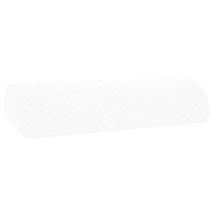 vidaXL Vank&uacute;&scaron; na nohy 52 x 20 x 12 cm Stredn&yacute; Pam&auml;ťov&aacute; pena Biela