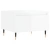 vidaXL Konferenčné stolíky 2 ks lesk biele 50x46x35cm kompozitné drevo