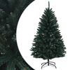 vidaXL Umel&yacute; Skl&aacute;pac&iacute; Vianočn&yacute; Stromček 150 cm PVC Tmavozelen&aacute;