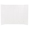 vidaXL Skladací paraván so 6 panelmi, japonský štýl 240x170 cm, biely
