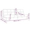 vidaXL 2-miestna rozkladacia pohovka tmavosiv&aacute; tkanina z mikrovl&aacute;kna