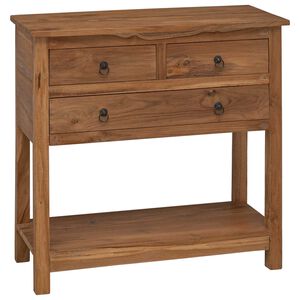 vidaXL Serv&iacute;rovacia skriňa Pr&iacute;rodn&aacute; 79 x 35 x 80 cm