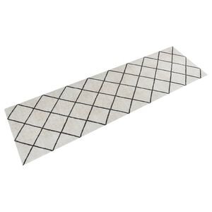 vidaXL Kuchynsk&yacute; koberec um&yacute;vateľn&yacute; &scaron;tvorec 45x150 cm zamat