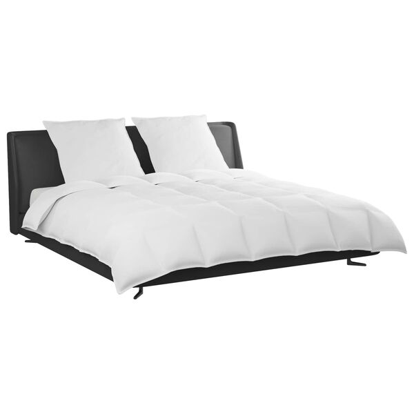 vidaXL Sada prikr&yacute;vok s vank&uacute;&scaron;om 3 pcs Biela Husacia perie