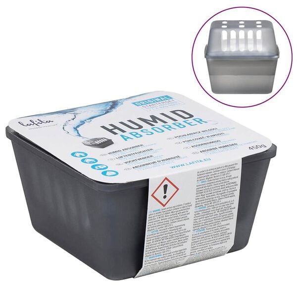 vidaXL absorbéry vlhkosti s náplňovými vreckami 4 ks 450 g
