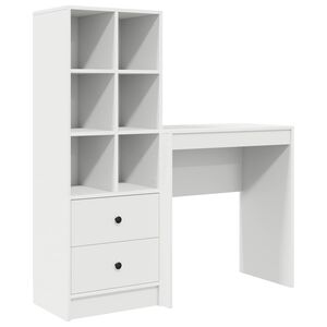 vidaXL St&ocirc;l Biela 115,5 x 40 x 127 cm 2 ks