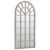 vidaXL Z&aacute;hradn&eacute; zrkadlo pieskov&eacute; 90x45 cm exteri&eacute;rov&eacute; železo