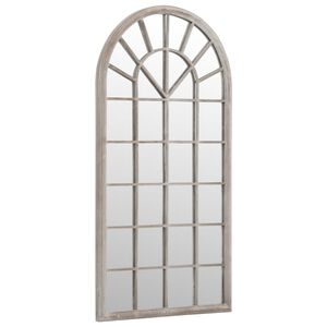 vidaXL Z&aacute;hradn&eacute; zrkadlo pieskov&eacute; 90x45 cm exteri&eacute;rov&eacute; železo
