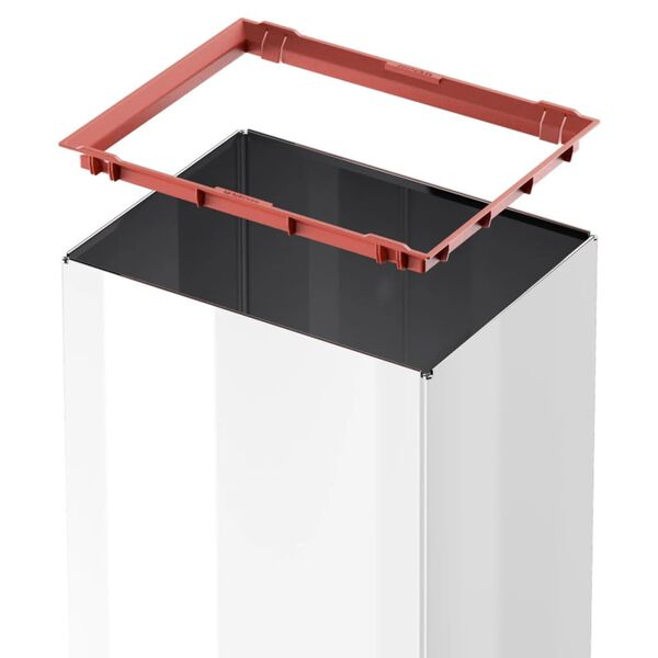 Hailo Odpadkov&yacute; k&ocirc;&scaron; Big-Box Swing veľkosť L 35 L biely 0840-131