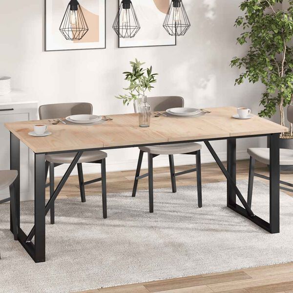 vidaXL Stolov&eacute; dosky 4 ks 90x45x2,5 cm obdĺžnikov&eacute; mas&iacute;vna borovica