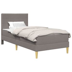 vidaXL R&aacute;m postele 90 x 190 cm Sivohned&aacute;