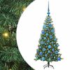 vidaXL Vianočn&yacute; stromček Zelen&aacute; 120 cm PVC