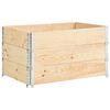 vidaXL Paletov&eacute; n&aacute;stavce 3 ks 50x100 cm borovicov&yacute; mas&iacute;v