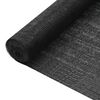 vidaXL Tieniaca sieť čierna 3,6x25 m HDPE 75 g/m&sup2;