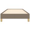 vidaXL R&aacute;m postele bez matraca Taupe 80x200 cm L&aacute;tka