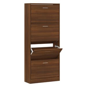 vidaXL Botn&iacute;k hned&yacute; dub 63x24x147 cm spracovan&eacute; drevo