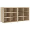 vidaXL Skrinky na top&aacute;nky 2 ks dub sonoma 52,5x30x50 cm
