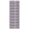vidaXL Utierky na um&yacute;vanie FROGN 10 ks siv&eacute; 30x30 cm 360 g/m&sup2;