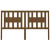 vidaXL Čelo postele medovohnedé 156x4x100 cm masívna borovica