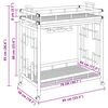 vidaXL V&iacute;nov&yacute; voz&iacute;k s kolieskami Pr&iacute;rodn&aacute; 85 x 50 x 93 cm Bambus