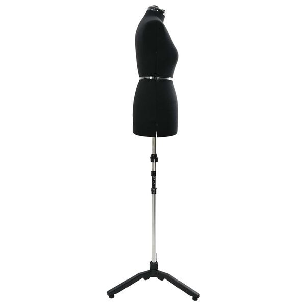 vidaXL Nastaviteľn&yacute; formul&aacute;r &scaron;iat pre ženy Čierna m Zamat