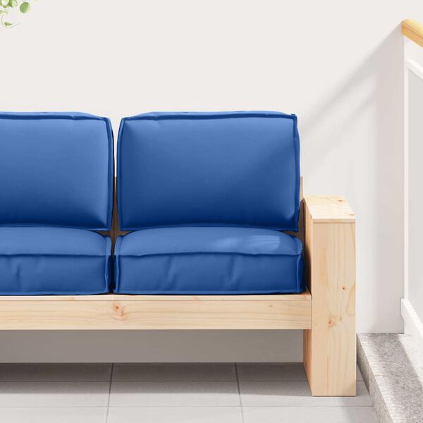 vidaXL Sada vank&uacute;&scaron;ov na palete 2 pcs Kr&aacute;lovsk&aacute; modr&aacute; Oxfordsk&aacute; l&aacute;tka