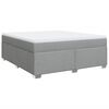 vidaXL Boxspring posteľ s matracom bledosiv&aacute; 180x200 cm l&aacute;tka