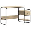 vidaXL St&ocirc;l s &uacute;ložn&yacute;m priestorom Dub sonoma 131.5 x 50 x 75.5 cm