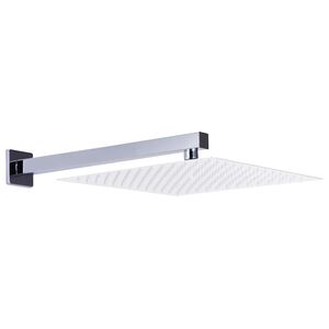 vidaXL Podporn&eacute; rameno do sprchy nehrdzavej&uacute;ca oceľ 201 strieborn&eacute; 30 cm