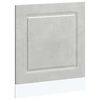 vidaXL Panel um&yacute;vačky riadu Kalmar bet&oacute;novo siv&eacute; 60x1,5x57 cm kompozitn&eacute; drevo