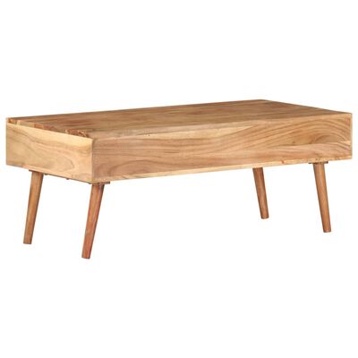 vidaXL Konferenčný stolík 100x50x39 cm masívne akáciové drevo