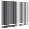 vidaXL Náhradná látka na markízu Antracitová a biela 235 x 195 cm