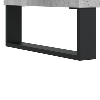 vidaXL Konferenčný stolík betónovo sivý 60x50x40 cm spracované drevo