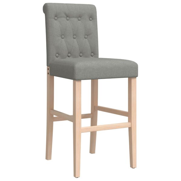 vidaXL Barov&eacute; stoličky 2 ks mas&iacute;vny kaučukovn&iacute;k a l&aacute;tka