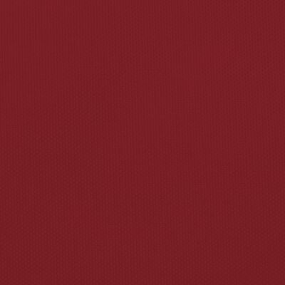 vidaXL Tieniaca plachta, oxford, lichobežníková 2/4x3 m, červená